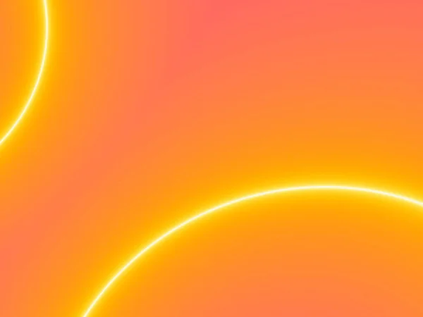 Gold Rings Yellow Orange Gradient Background — Stock fotografie