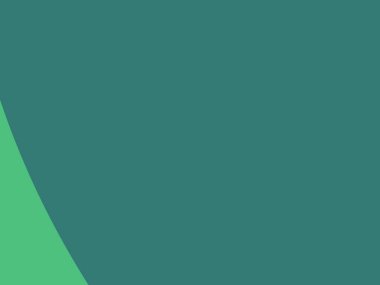 Düz yeşil arkaplan, açık renkli köşe