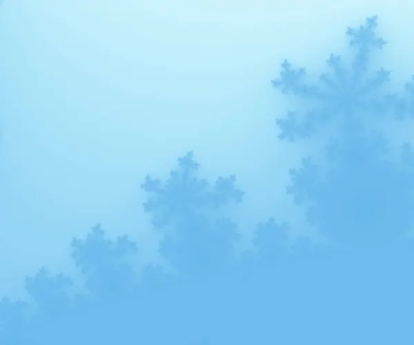 Beautiful Light Blue Background Abstract Snowflake — ストック写真