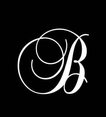 Siyah arkaplan üzerine soyut çizimler