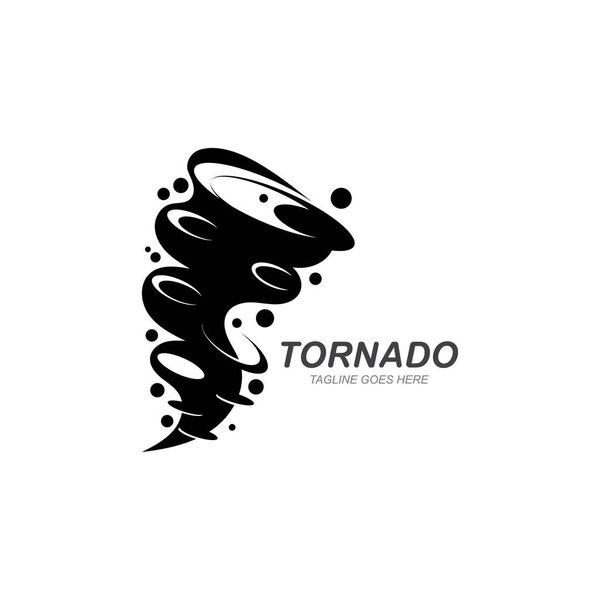 Tornado wind  logo symbol vector illustration design