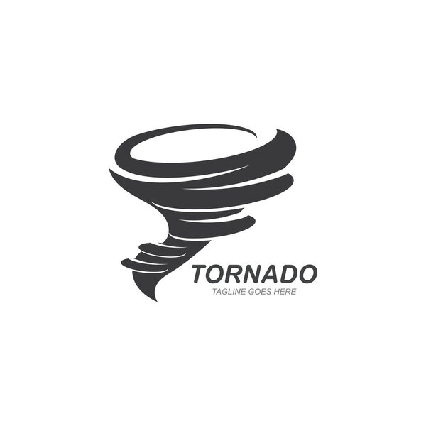 Tornado wind  logo symbol vector illustration design