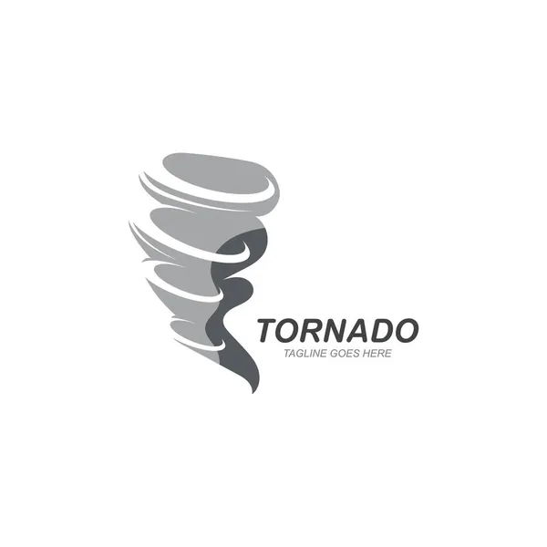Дизайн Векторной Иллюстрации Логотипа Ветра Торнадо — стоковый вектор