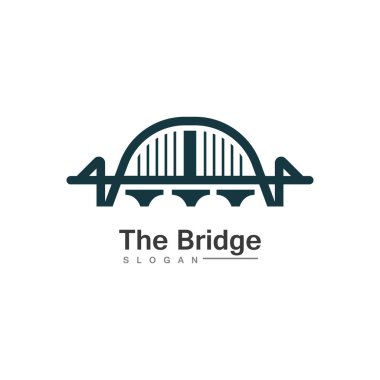 Business Bridge Logo Design Vector Icon Template design