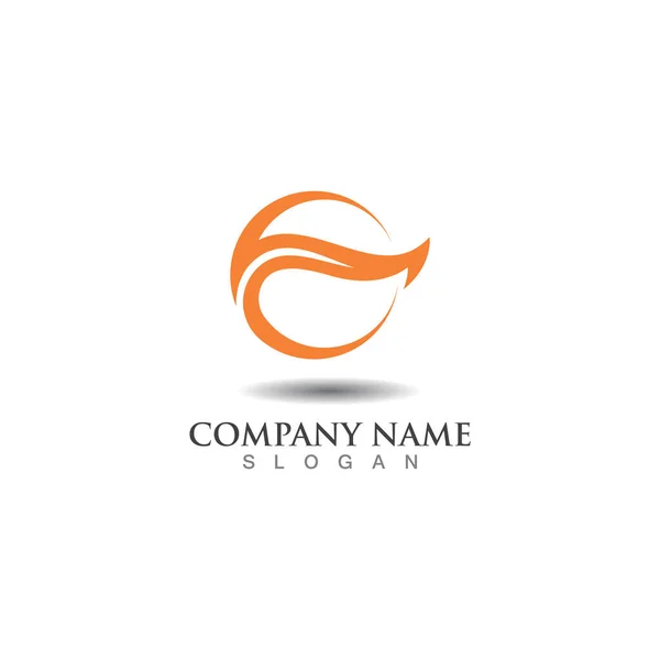 Logotipo Logístico Para Negocios Expresos Plantilla Empresa Entrega — Vector de stock
