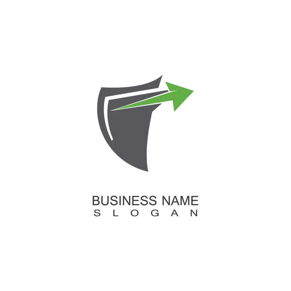 Business Marketing Finance Idée Logo Concept Modèle Design — Image vectorielle