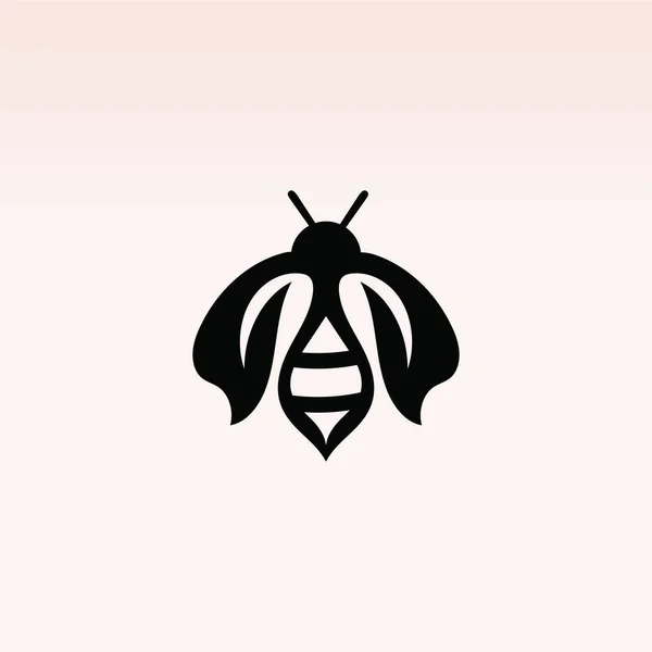 Bee Logo Simple Modern Inspiration Business Template Vector Design — Stock Vector