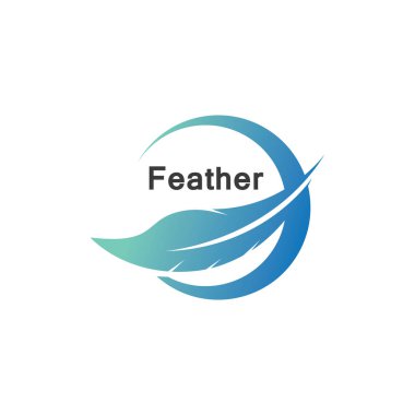 Yumuşak Simge Vektör Logo Şablonu Çizim Tasarımı