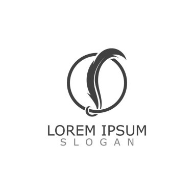Pürüzsüz Noter Logosu Yaratıcı Logo Şablonu Çizim Tasarımı