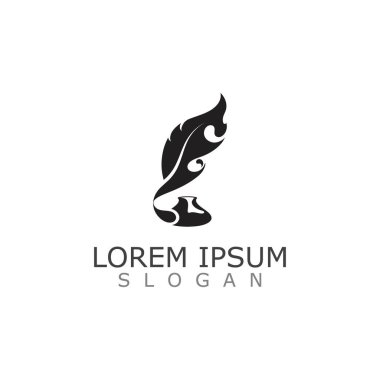 Pürüzsüz Noter Logosu Yaratıcı Logo Şablonu Çizim Tasarımı