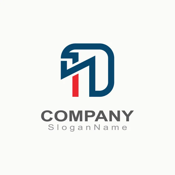 Logotipo Expresso Logístico Para Negócios Design Empresa Entrega —  Vetores de Stock