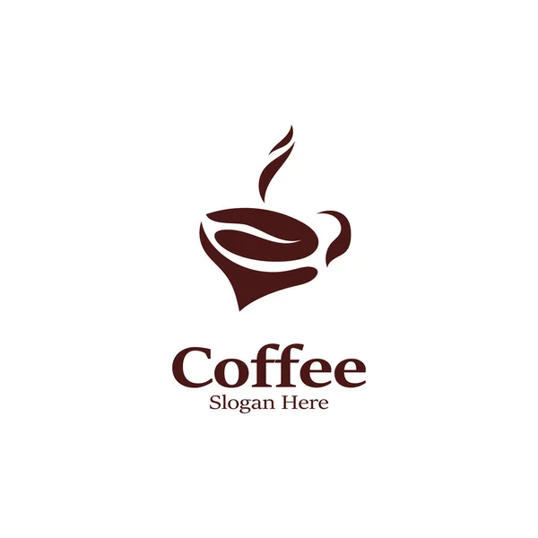 咖啡标志形象 创意矢量设计理念说明 — 图库矢量图片
