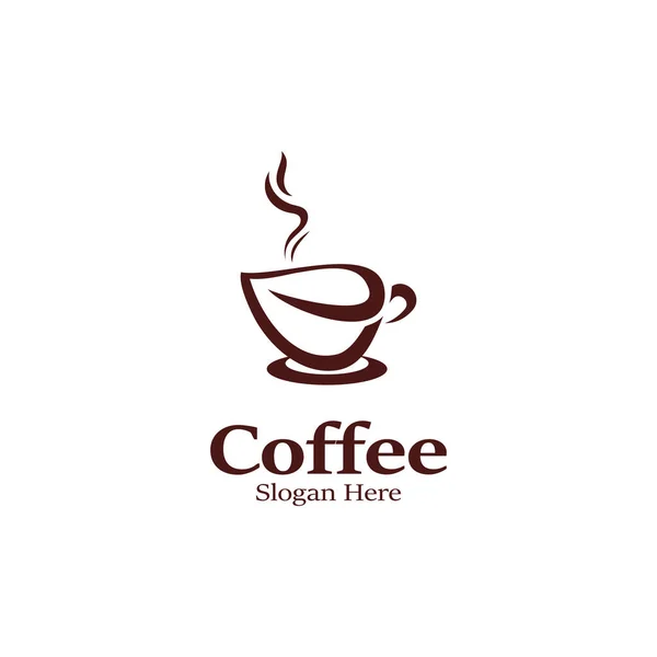 咖啡标志形象 创意矢量设计理念说明 — 图库矢量图片