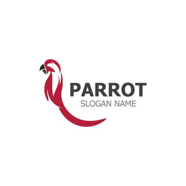 Papağan Logosu Tasarımı, Hayvan Yaratıcı Şablon Temaları