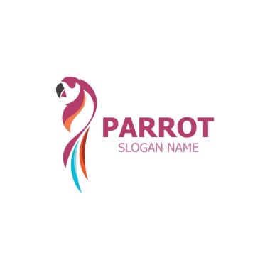 Papağan Logosu Tasarımı, Hayvan Yaratıcı Şablon Temaları