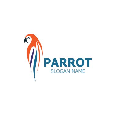Papağan Logosu Tasarımı, Hayvan Yaratıcı Şablon Temaları