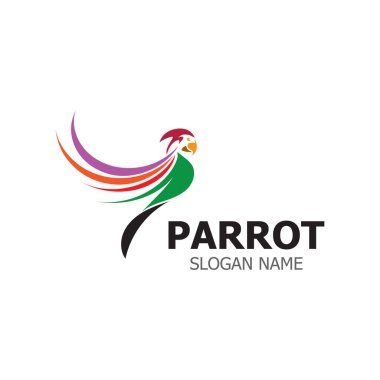 Papağan Logosu Tasarımı, Hayvan Yaratıcı Şablon Temaları