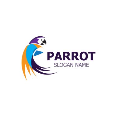 Papağan Logosu Tasarımı, Hayvan Yaratıcı Şablon Temaları