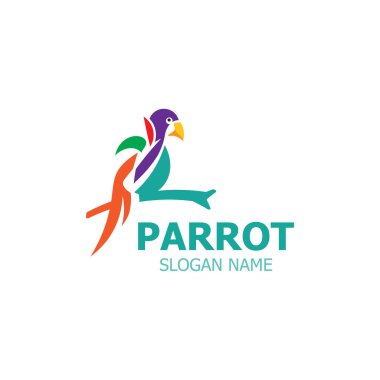 Papağan Logosu Tasarımı, Hayvan Yaratıcı Şablon Temaları