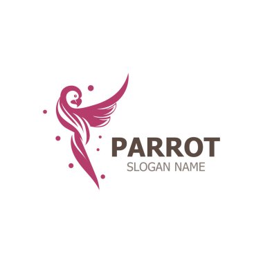 Papağan Logosu Tasarımı, Hayvan Yaratıcı Şablon Temaları