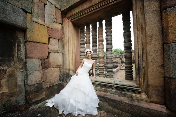 tam uzunlukta gelin portresi 