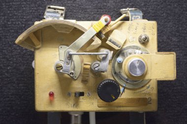 wooden replica of an aircraft gear