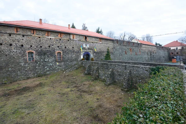 Château Uzhgorodskiy Des Points Repère Uzhgorod Janvier 2022 Oujgorod Ukraine — Photo