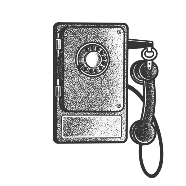 Old telephone isolated Royalty Free Vector Image