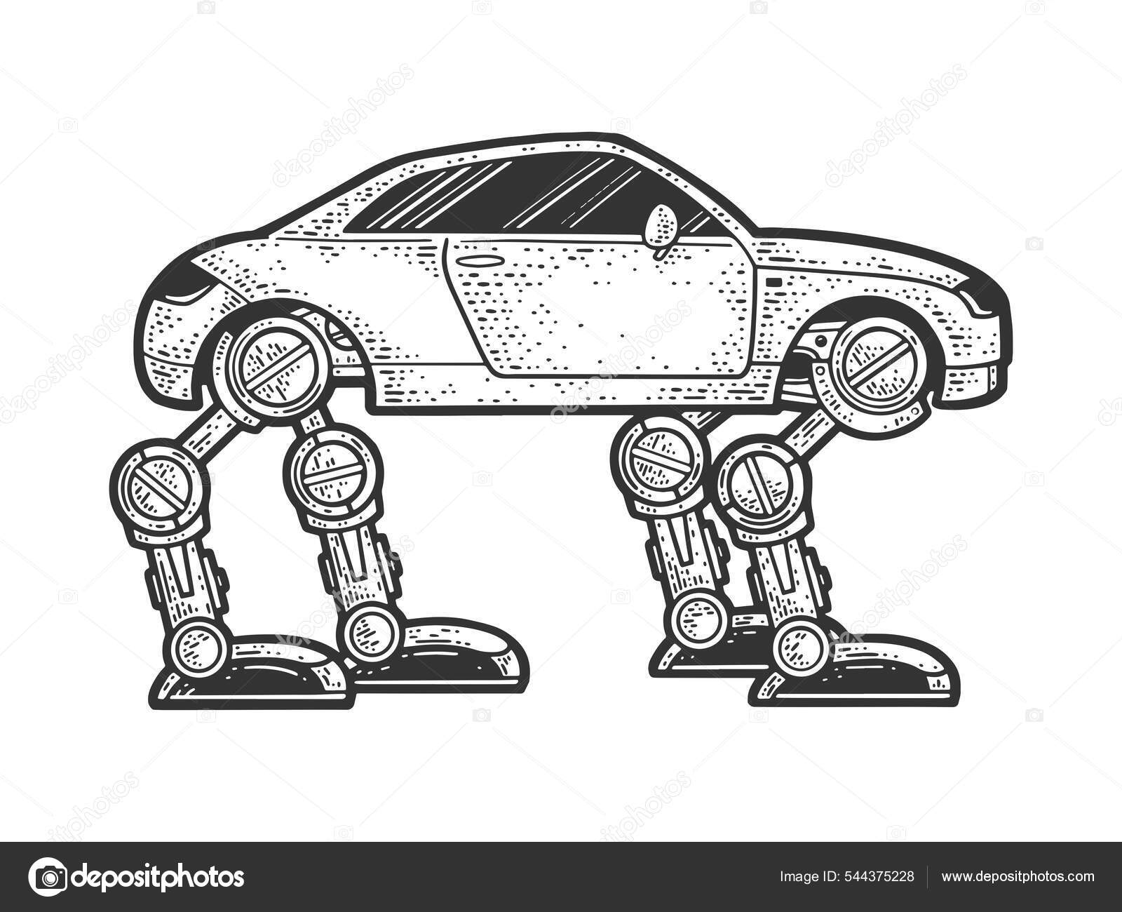 Carro de corrida no mecânico para colorir - Imprimir Desenhos