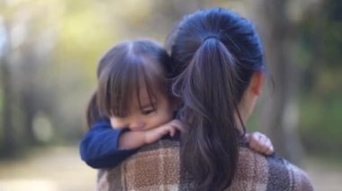 Image of a sleepy girl 