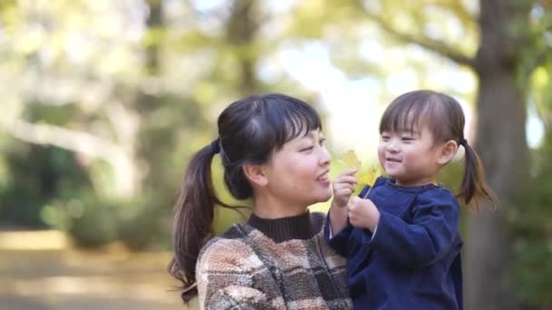 Sonriente Padre Hijo — Vídeos de Stock