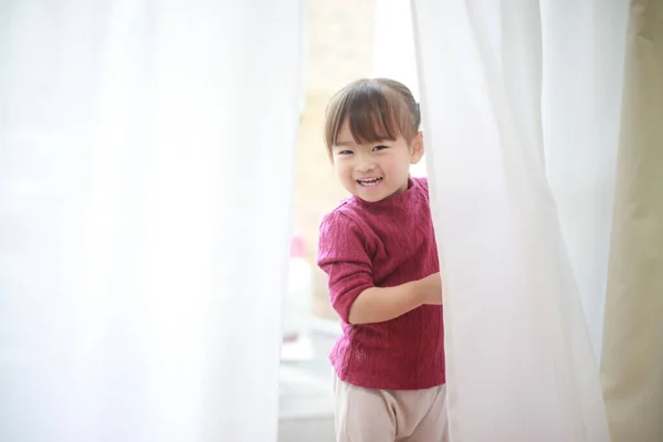 Imagen Una Chica Sonriente —  Fotos de Stock