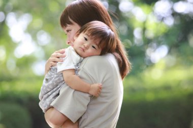 Image of a sleepy girl 