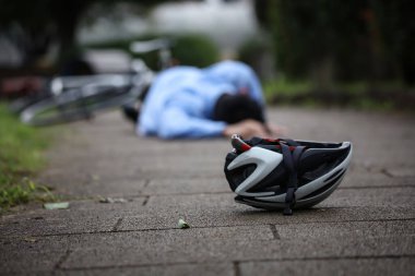 Kişisel trafik kazası resmi Bisiklet