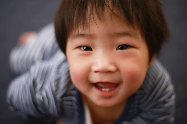 Портрет Азіатського Милого Маленького Хлопчика — стокове фото
