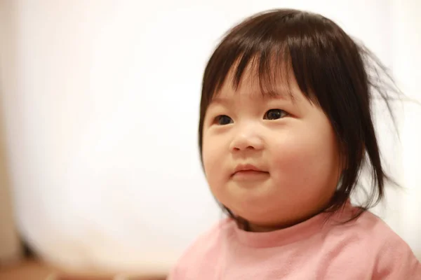 Portrait Cute Little Baby Girl — Stock Photo, Image