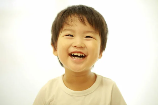 Cute Little Asian Boy — Stock Photo, Image