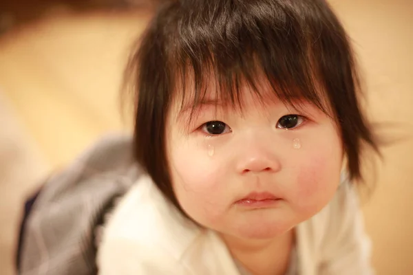 Portrait Asian Cute Little Girl — Stock Photo, Image