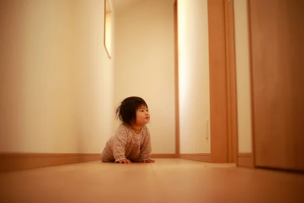 Cute Asian Toddler Girl — Stock Photo, Image