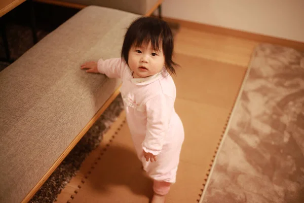Słodkie Azji Maluch Dziewczyna — Zdjęcie stockowe