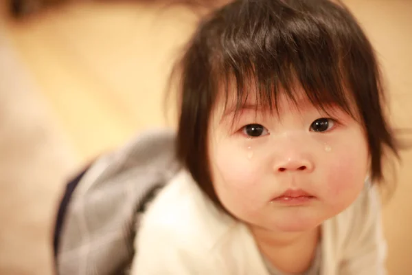 亚洲可爱的小女孩的肖像 — 图库照片