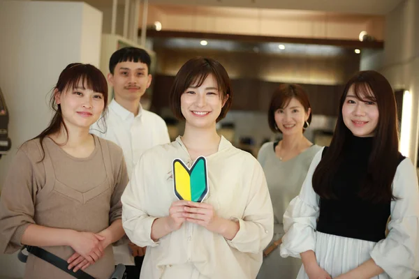 Grupp Asiatiska Ungdomar — Stockfoto