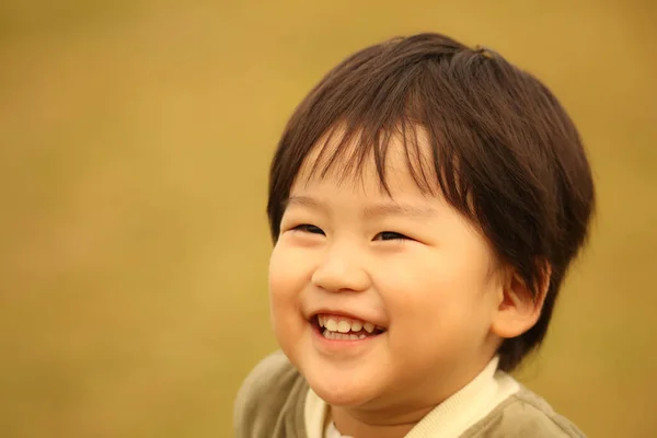 Imagem Menino Sorridente — Fotografia de Stock