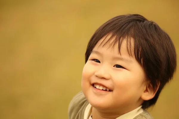 Imagem Menino Sorridente — Fotografia de Stock