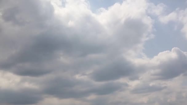 Afbeelding Van Wolken Stroomt — Stockvideo