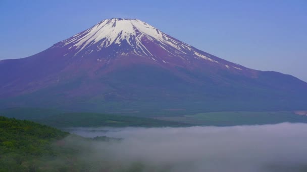 Fuji Mar Nubes — Vídeo de stock