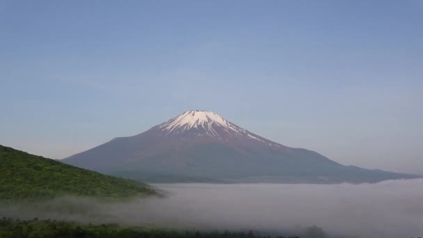 Fuji Bulutlar Denizi — Stok video
