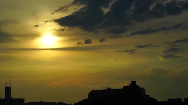 Güneş Batarken — Stok video