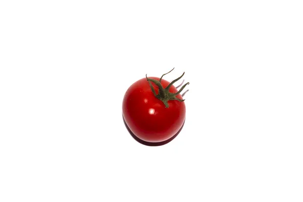 Cherry Tomatoes White Background — Stock Photo, Image