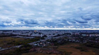 Saltovka from a bird's eye view, Kharkiv, Ukraine